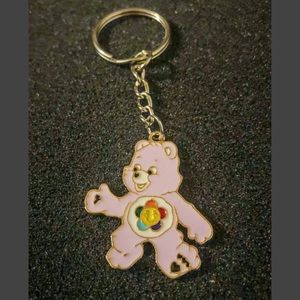 Harmony Care Bear Metal Keychain